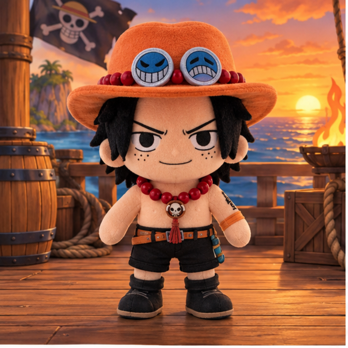 Ace plush front view