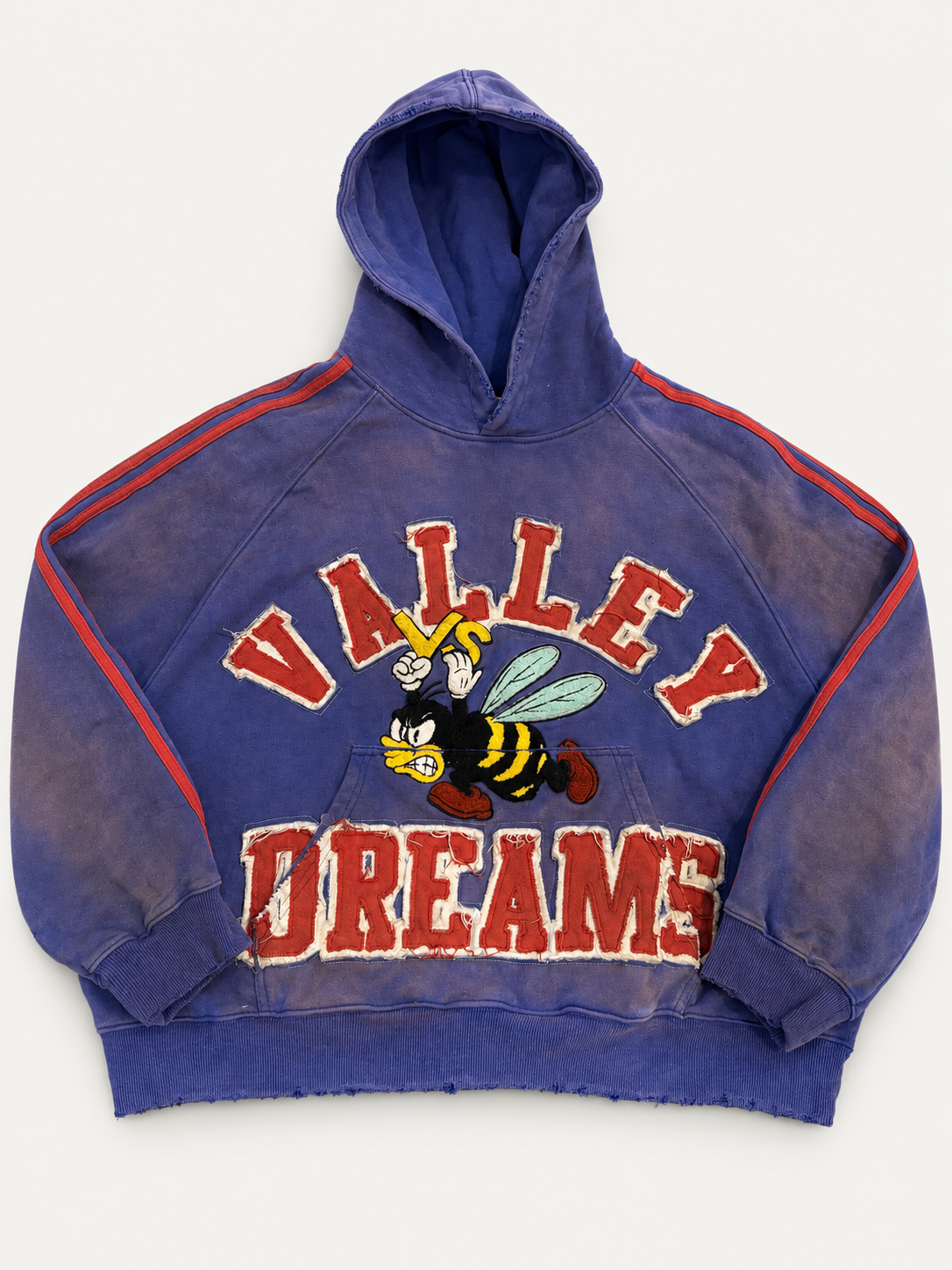 Vale Forever Purple Bee Pullover Hoodie