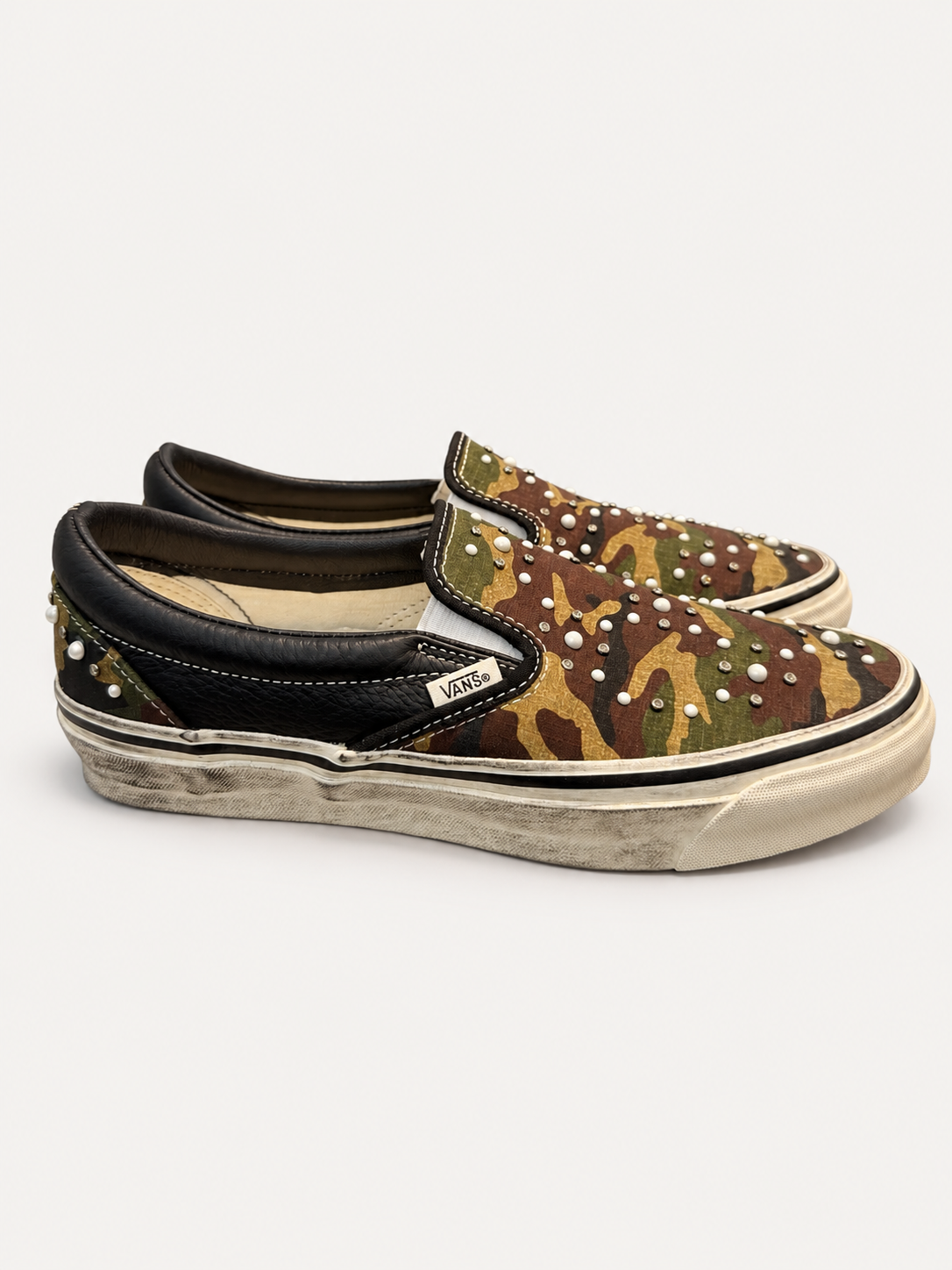 Vans LX Classic Slip On 98 Pearlized Camo Canvas