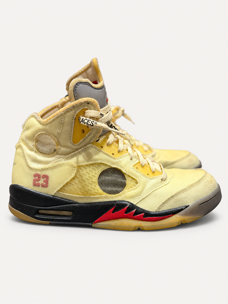 Jordan 5 Off White Sail