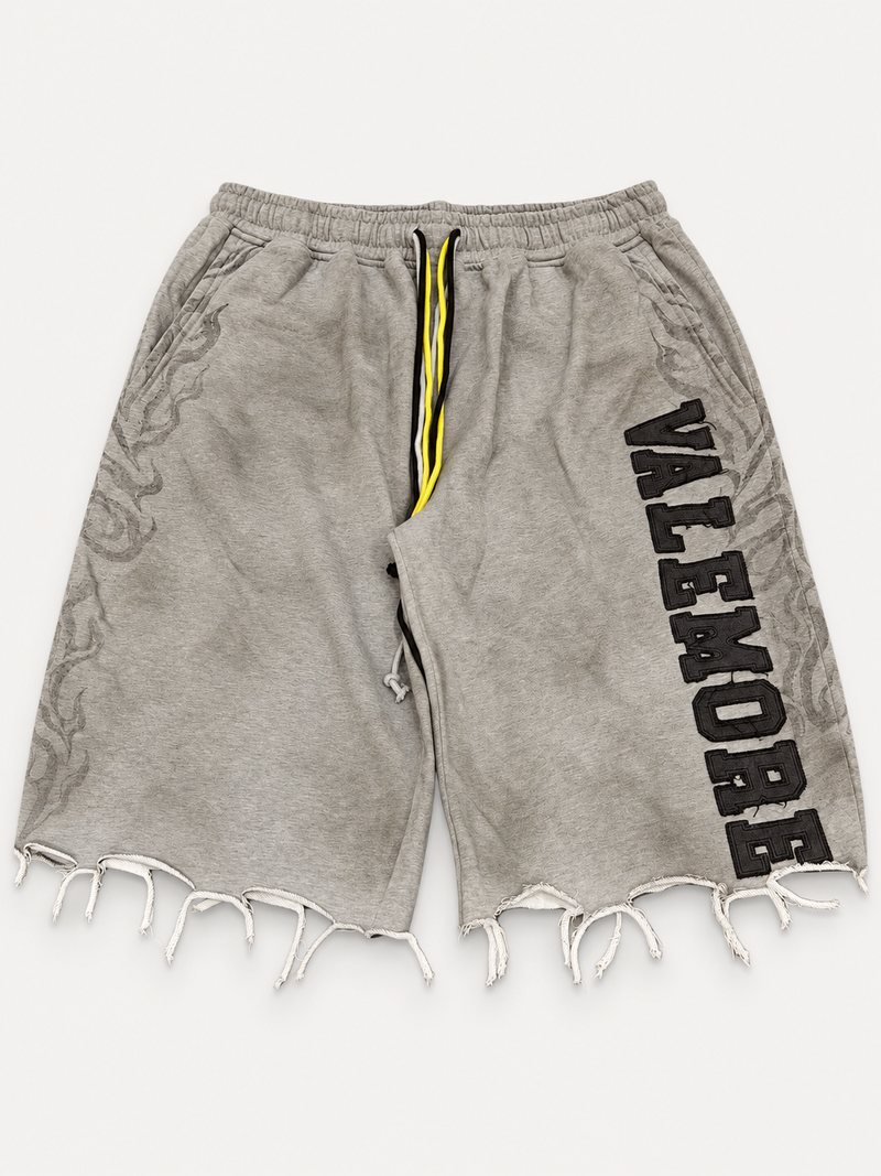 Vale Forever Grey Valley Dreams Three Quarter Shorts
