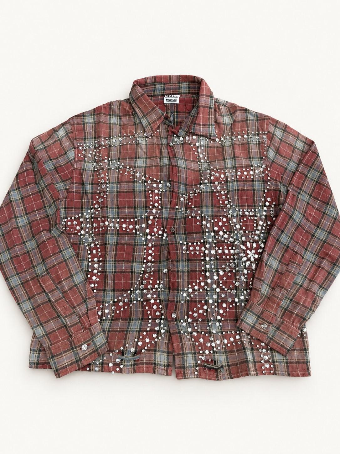 Vale Forever Red Crystal Stone Flannel