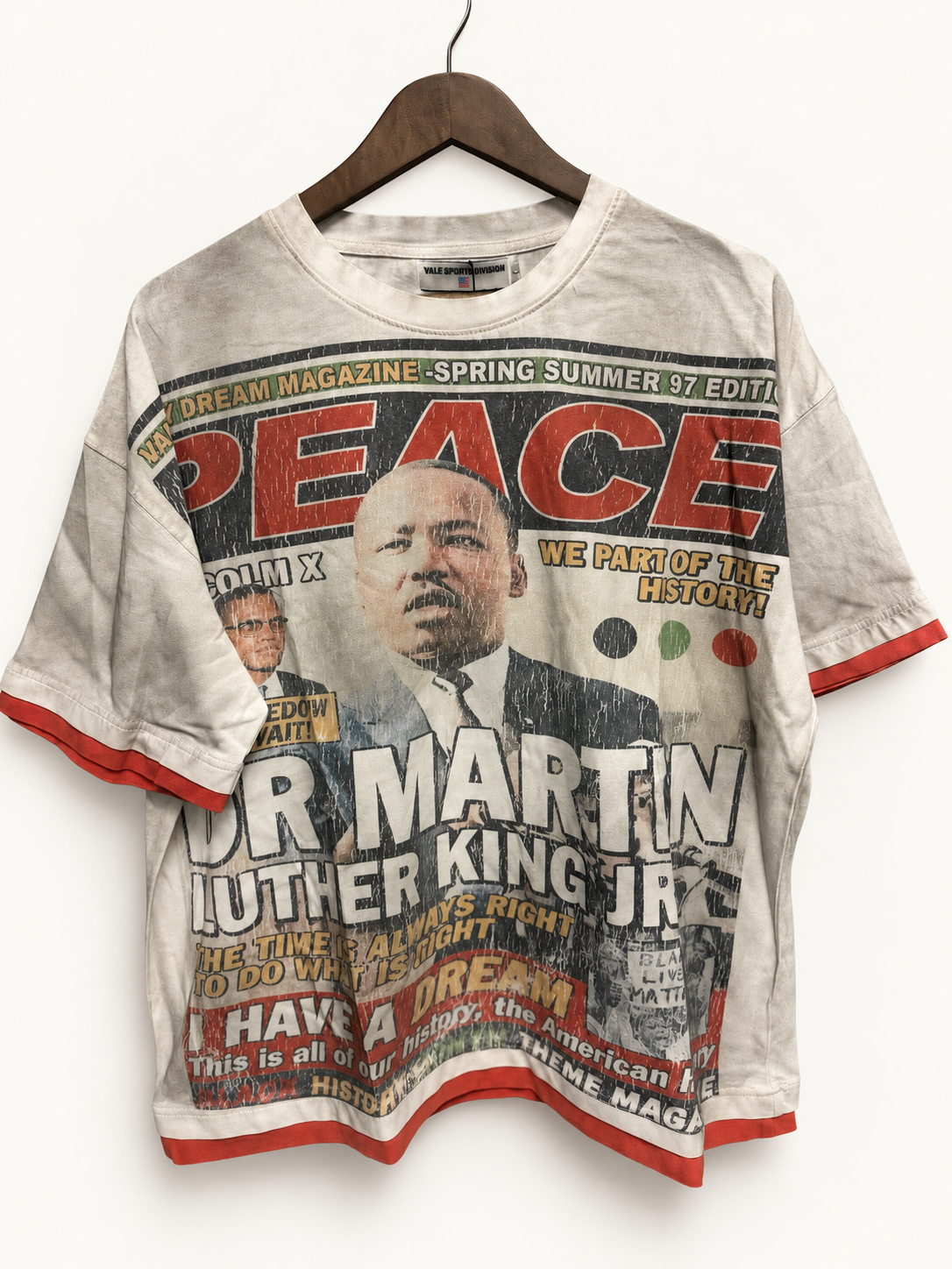 Vale Forever White Peace Tee